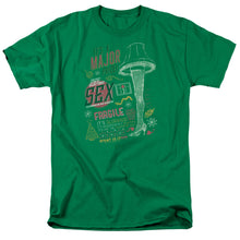 Load image into Gallery viewer, A Christmas Story Its A Major Prize Mens T Shirt Kelly Green