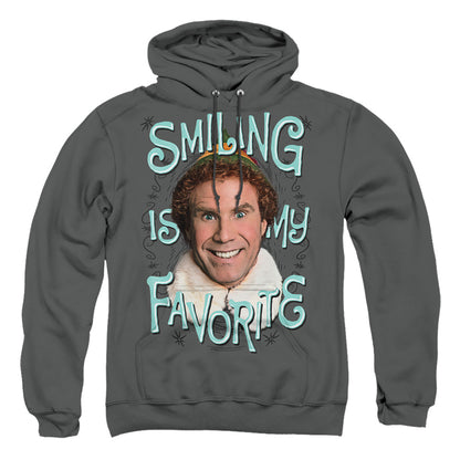 Elf Iling Mens Hoodie Charcoal