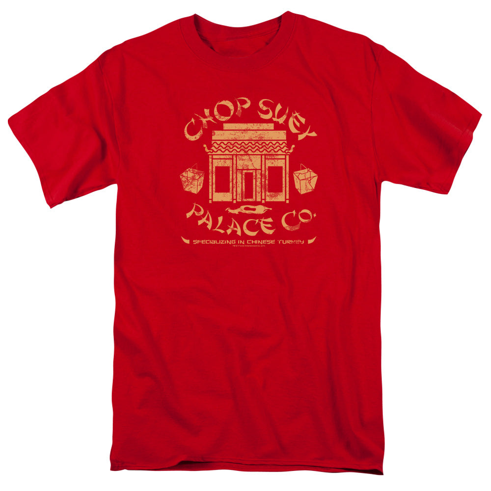 A Christmas Story Chop Suey Palace Mens T Shirt Red