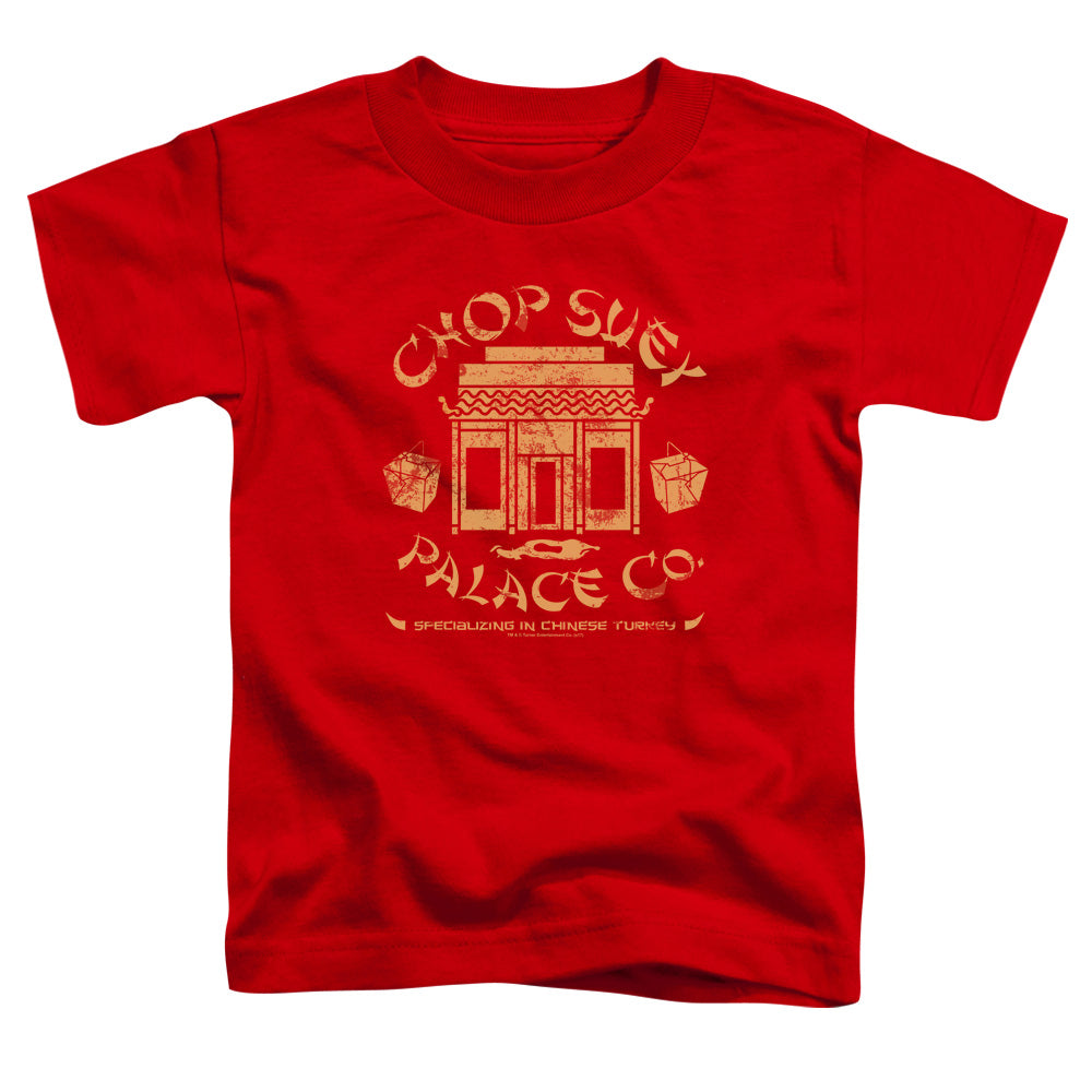 A Christmas Story Chop Suey Palace Toddler Kids Youth T Shirt Red