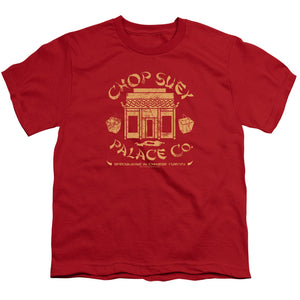 A Christmas Story Chop Suey Palace Kids Youth T Shirt Red