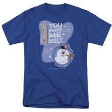 Load image into Gallery viewer, Frosty The Snowman Melt Mens T Shirt Royal Blue