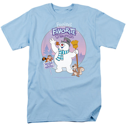 Frosty The Snowman Favorite Mens T Shirt Slate