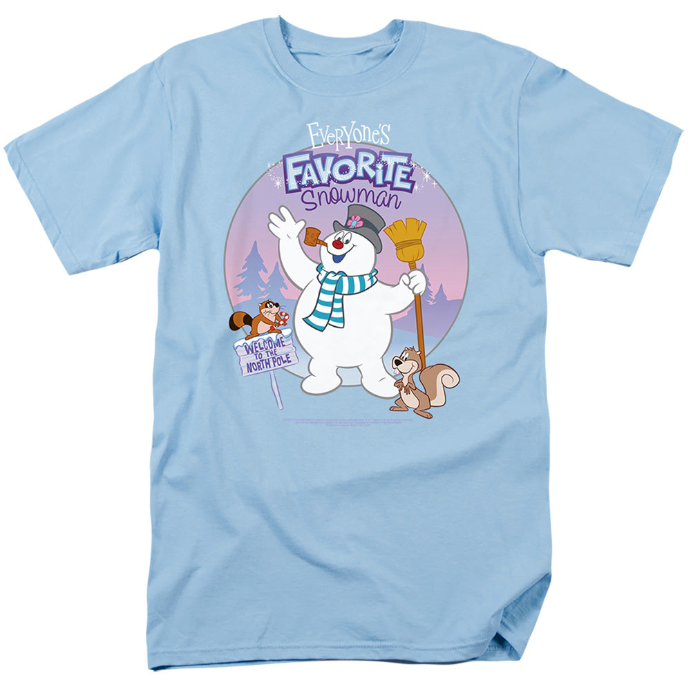 Frosty The Snowman Favorite Mens T Shirt Slate