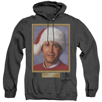 Christmas Vacation Hallelujah Mens Heather Hoodie Black Officially Licensed