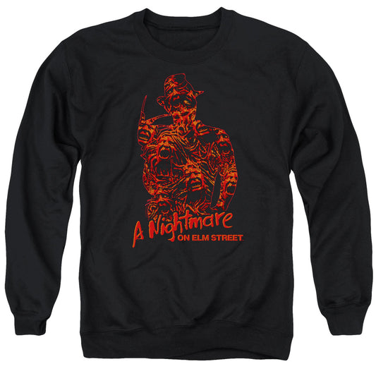 Nightmare On Elm Street Chest Of Souls Mens Crewneck Sweatshirt Black