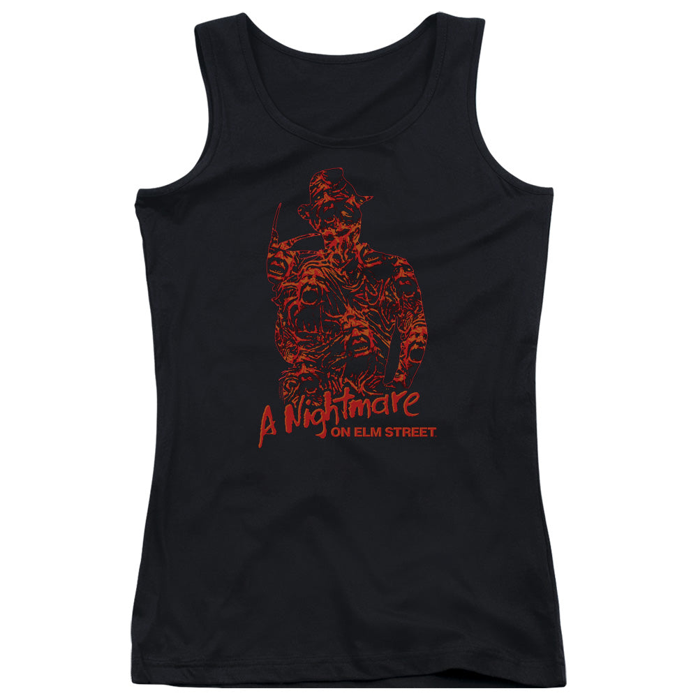 Nightmare On Elm Street Chest Of Souls Womens Tank Top Shirt Black