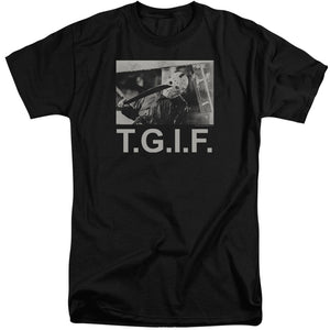 Friday The 13Th Tgif Mens Tall T Shirt Black