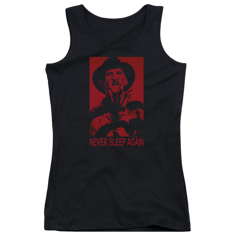 Nightmare On Elm Street Never Sleep Again Womens Tank Top Shirt Black