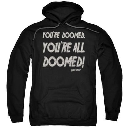 Friday The 13th Doomed Mens Hoodie Black