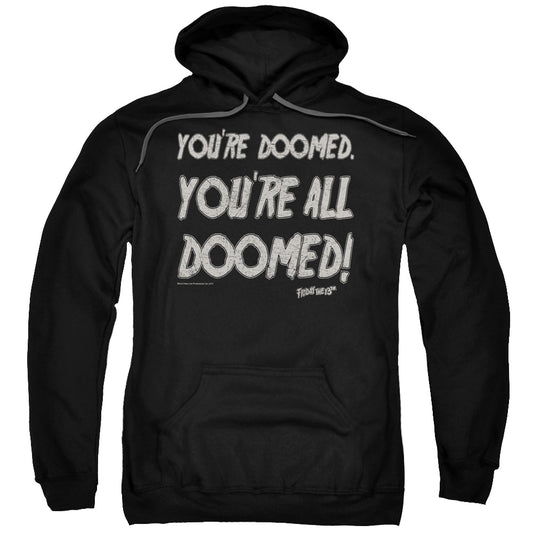 Friday The 13th Doomed Mens Hoodie Black