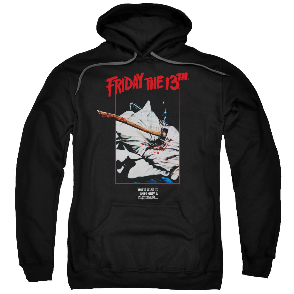 Friday The 13th Axe Poster Mens Hoodie Black