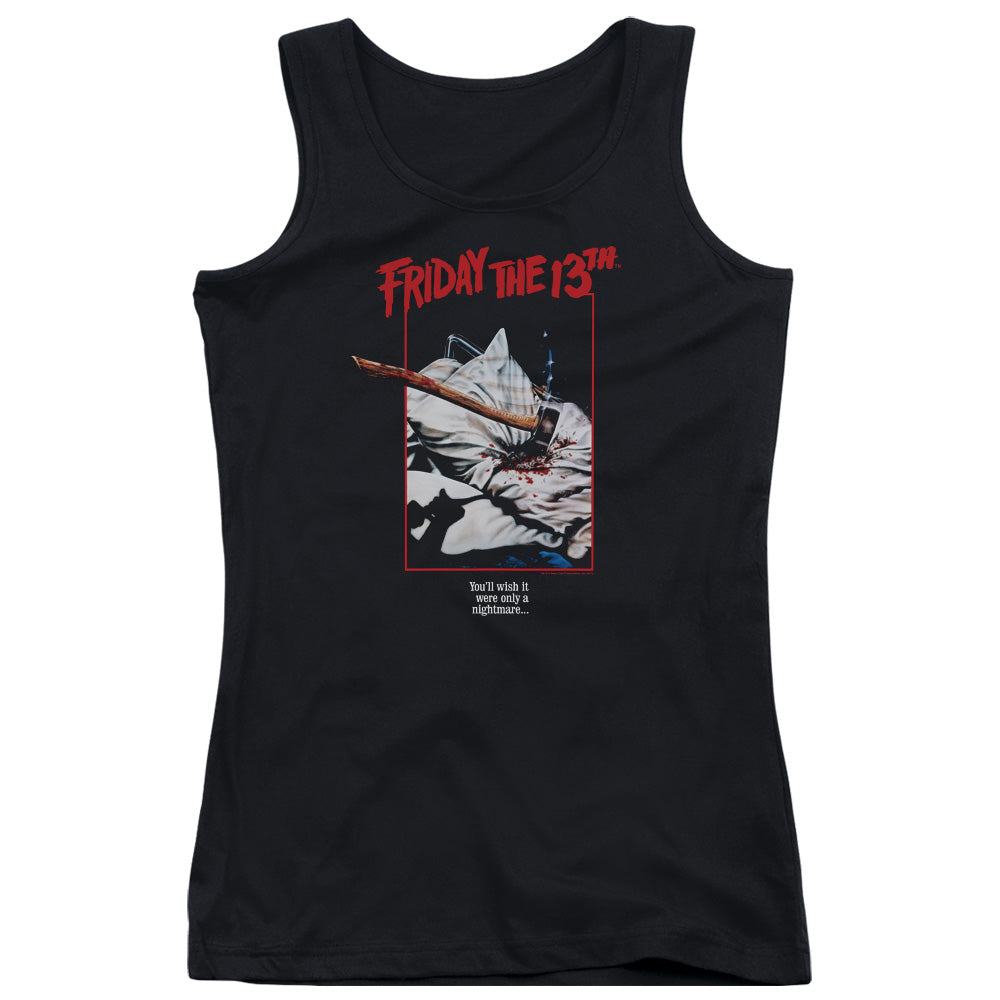 Friday The 13th Axe Poster Womens Tank Top Shirt Black