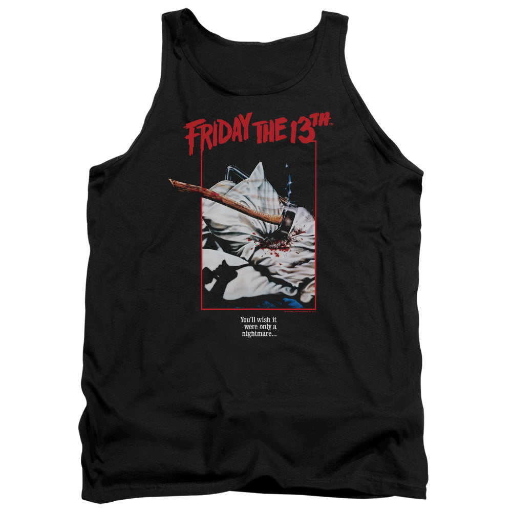 Friday The 13th Axe Poster Mens Tank Top Shirt Black