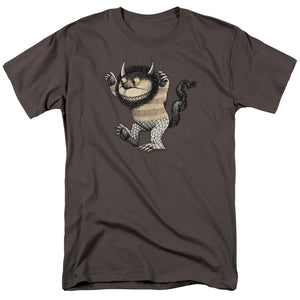 Where The Wild Things Are Carol Mens T Shirt Charcoal