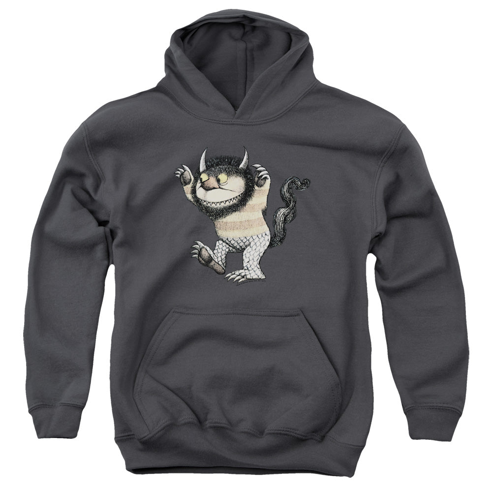 Where The Wild Things Are Carol Kids Youth Hoodie Charcoal