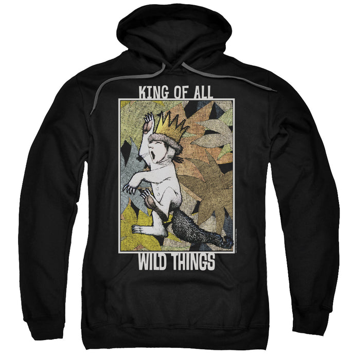 Where The Wild Things Are King Of All Wild Things Mens Hoodie Black