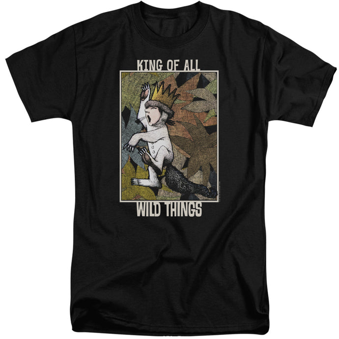 Where The Wild Things Are King Of All Wild Things Mens Tall T Shirt Black