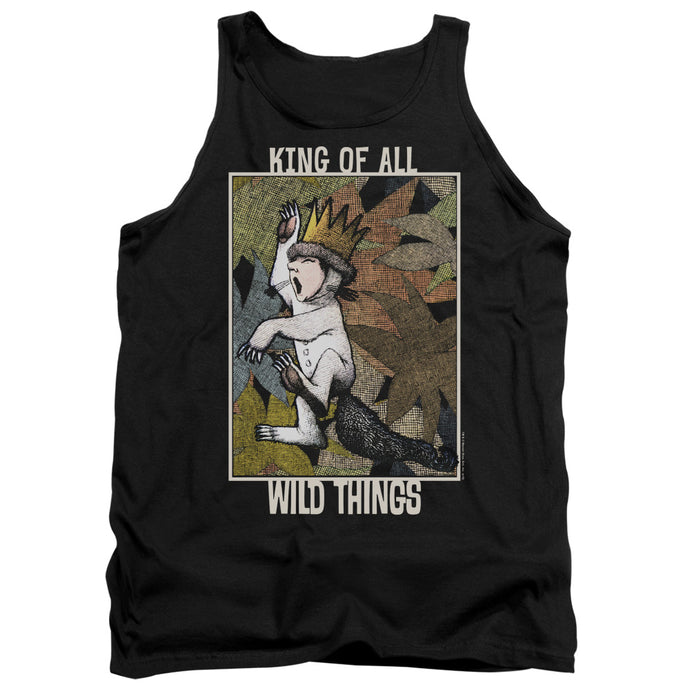 Where The Wild Things Are King Of All Wild Things Mens Tank Top Shirt Black