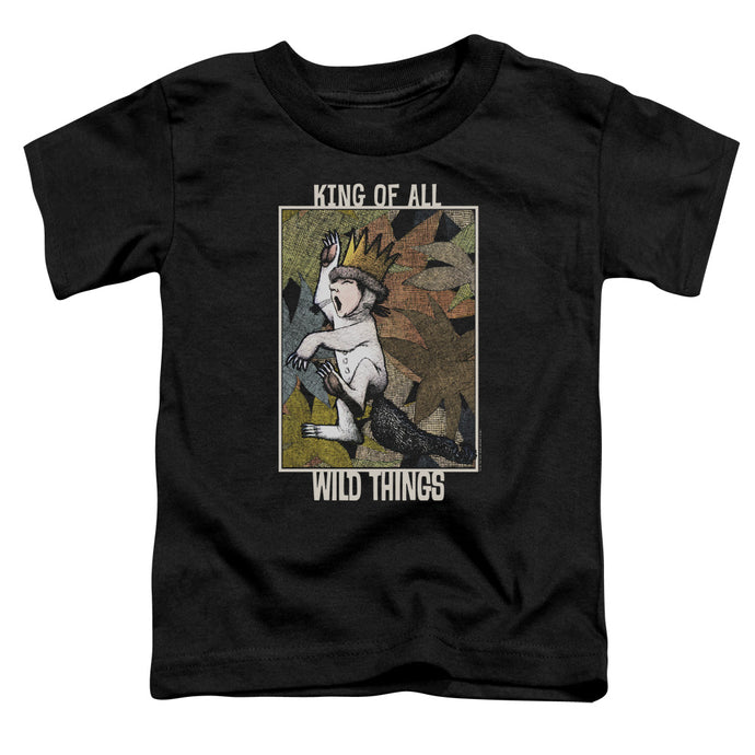 Where The Wild Things Are King Of All Wild Things Toddler Kids Youth T Shirt Black
