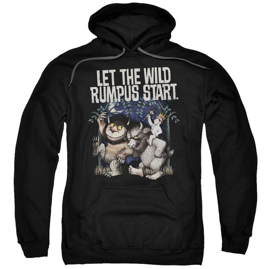 Where The Wild Things Are Wild Rumpus Mens Hoodie Black