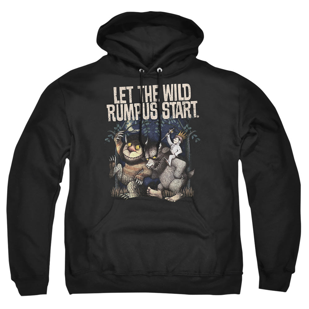 Where The Wild Things Are Wild Rumpus Mens Hoodie Black