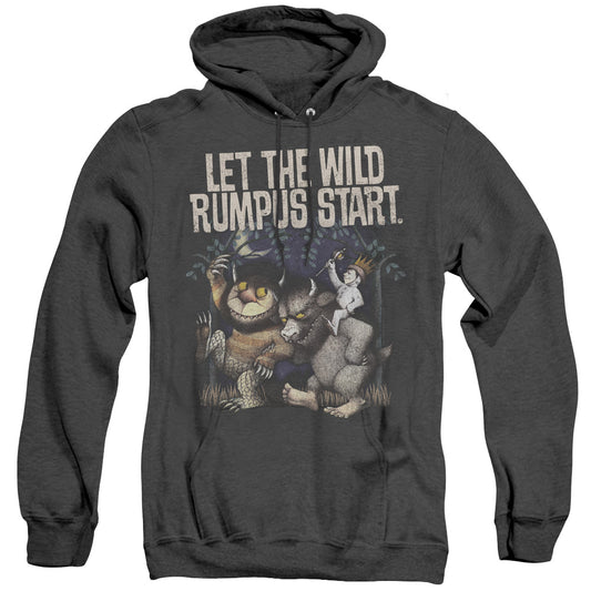 Where The Wild Things Are Wild Rumpus Heather Mens Hoodie Black