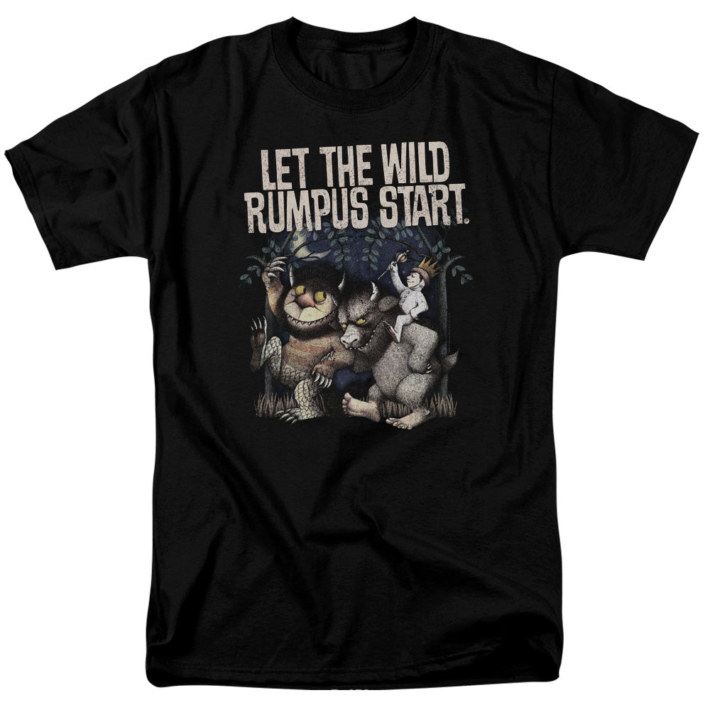 Where The Wild Things Are Wild Rumpus Mens T Shirt Black
