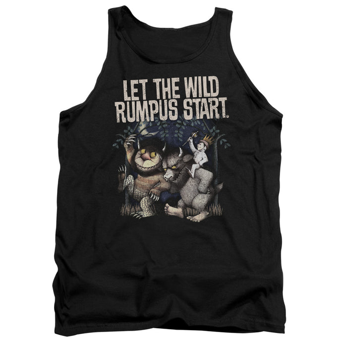 Where The Wild Things Are Wild Rumpus Mens Tank Top Shirt Black