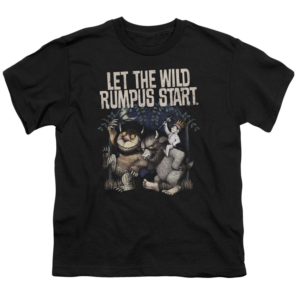 Where The Wild Things Are Wild Rumpus Kids Youth T Shirt Black