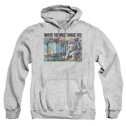 Where The Wild Things Are Cover Art Mens Hoodie Athletic Heather