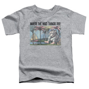 Where The Wild Things Are Cover Art Toddler Kids Youth T Shirt Athletic Heather