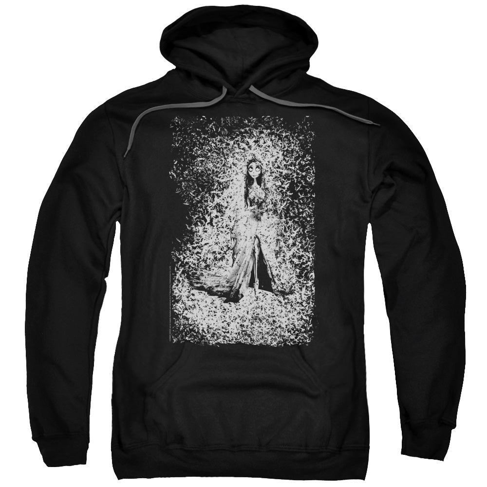 Corpse Bride Bird Dissolve Mens Hoodie Black