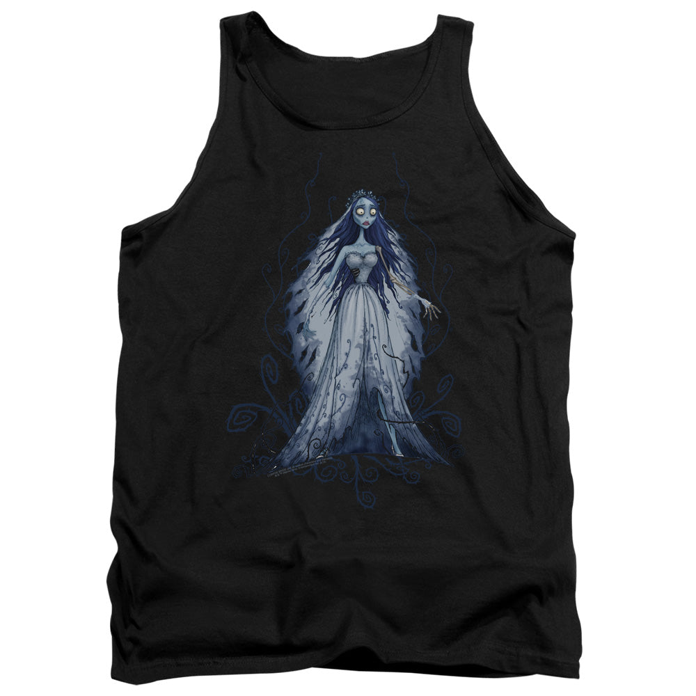 Corpse Bride Vines Mens Tank Top Shirt Black