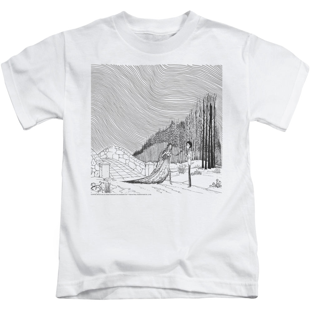 Corpse Bride My Darling Juvenile Kids Youth T Shirt White