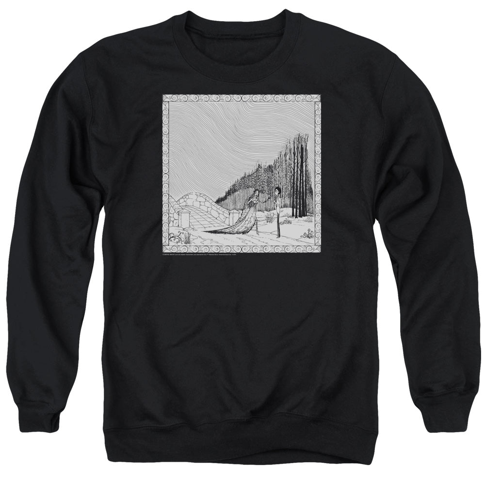 Corpse Bride My Darling Mens Crewneck Sweatshirt Black