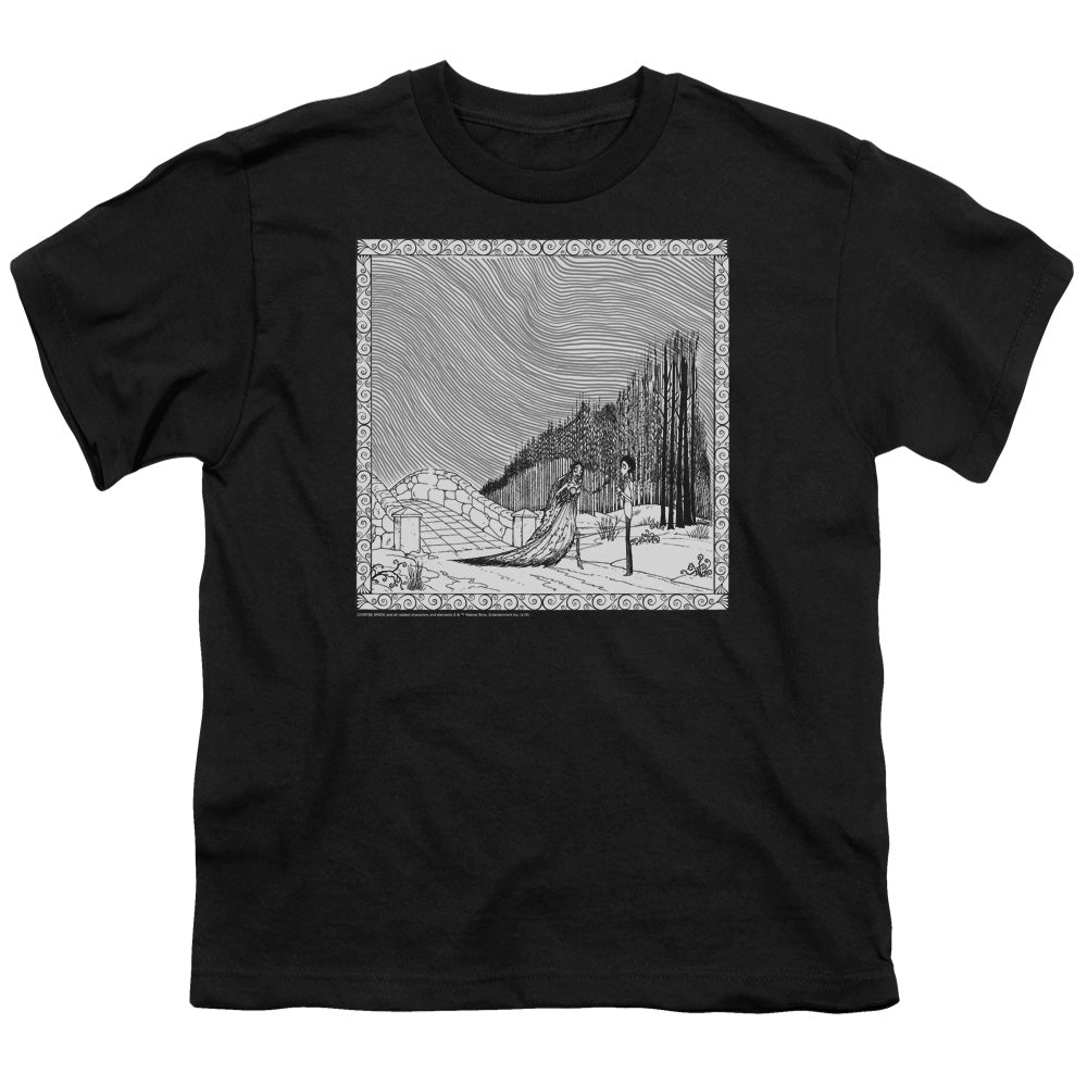 Corpse Bride My Darling Kids Youth T Shirt Black