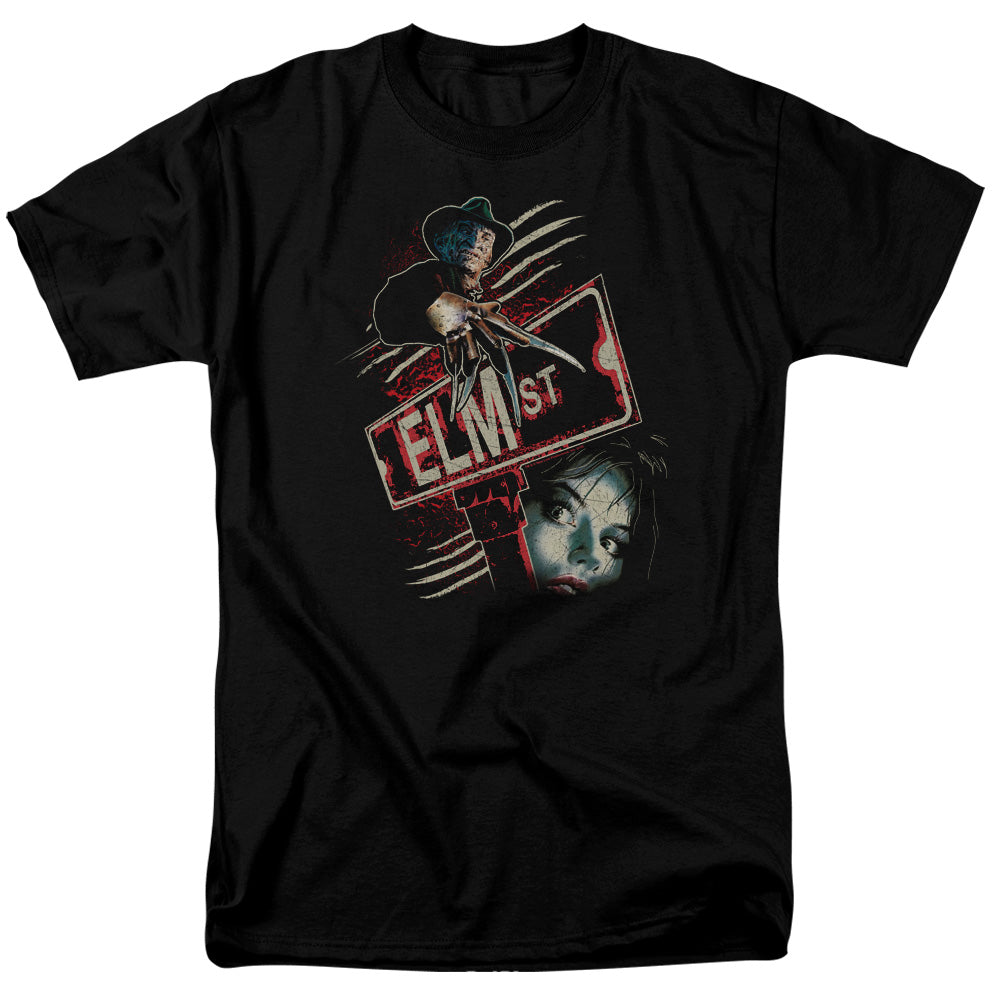 Nightmare On Elm Street Elm St Mens T Shirt Black Officially Licensed