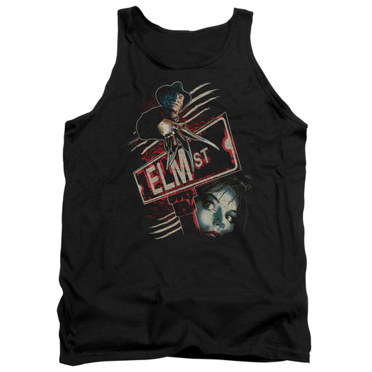 Nightmare On Elm Street Elm St Mens Tank Top Shirt Black