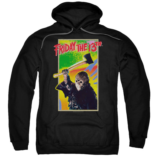 Friday The 13th Retro Game Mens Hoodie Black