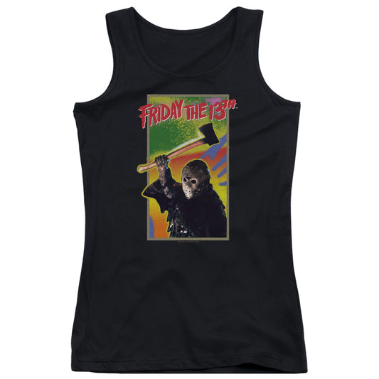 Friday The 13th Retro Game Womens Tank Top Shirt Black