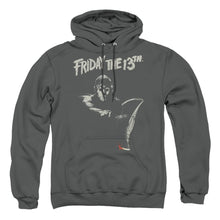 Load image into Gallery viewer, Friday The 13Th Ax Mens Hoodie Charcoal