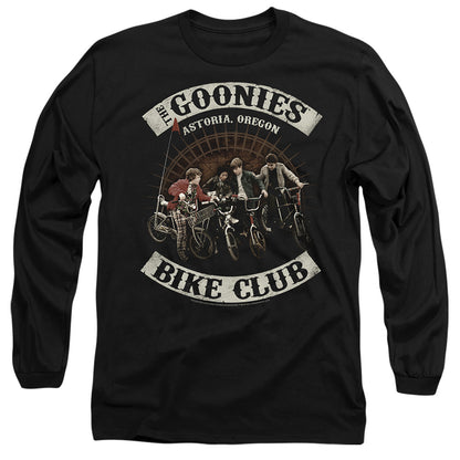 The Goonies Bike Club Mens Long Sleeve Shirt Black