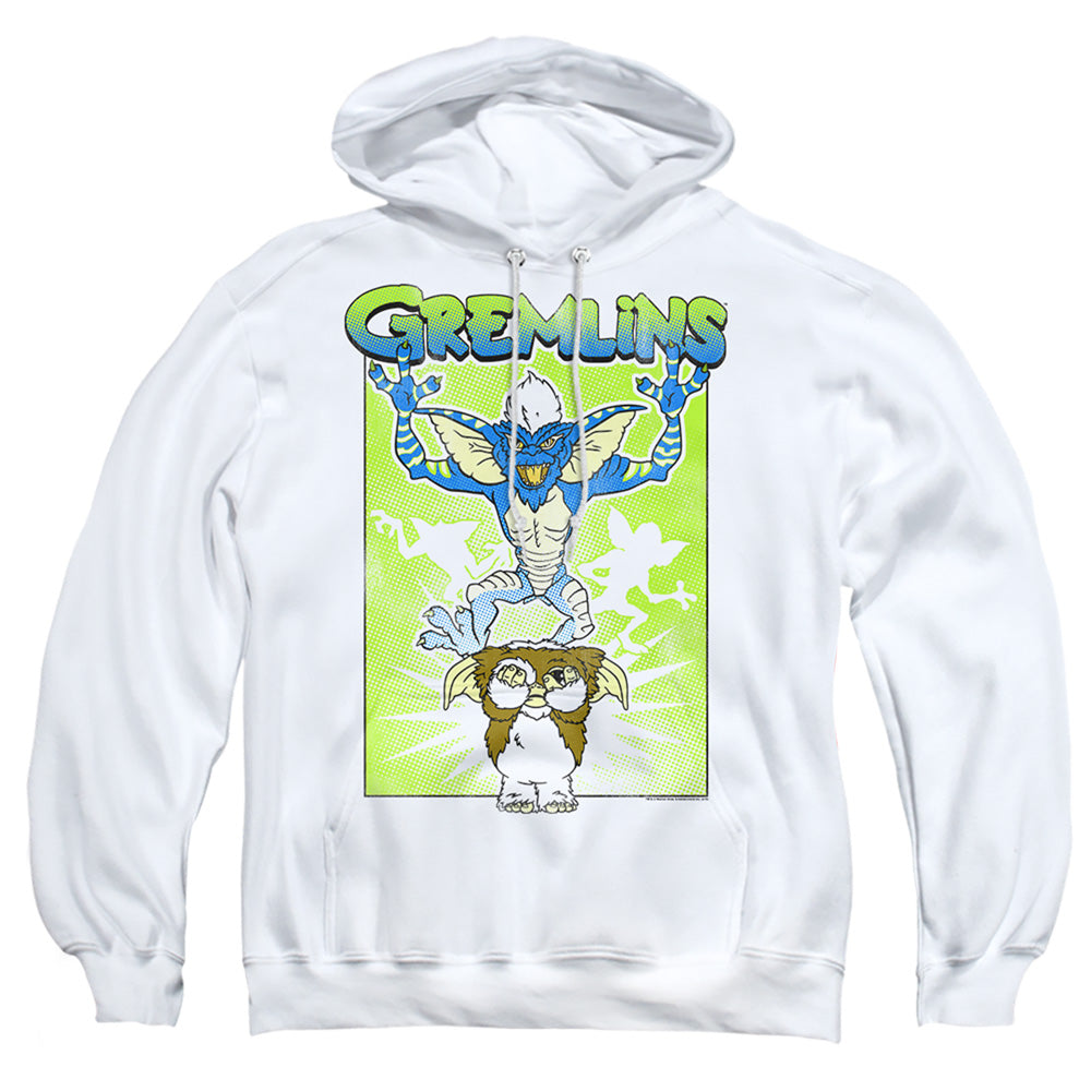 Gremlins Be Afraid Mens Hoodie White Officially Licensed