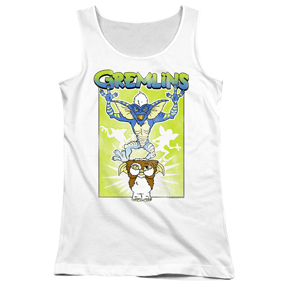 Gremlins Be Afraid Womens Tank Top Shirt White