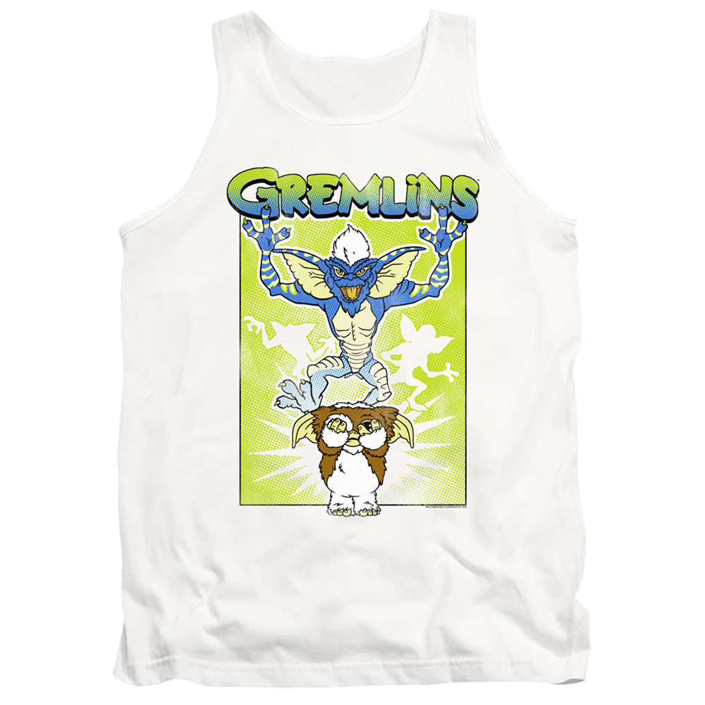 Gremlins Be Afraid Mens Tank Top Shirt White