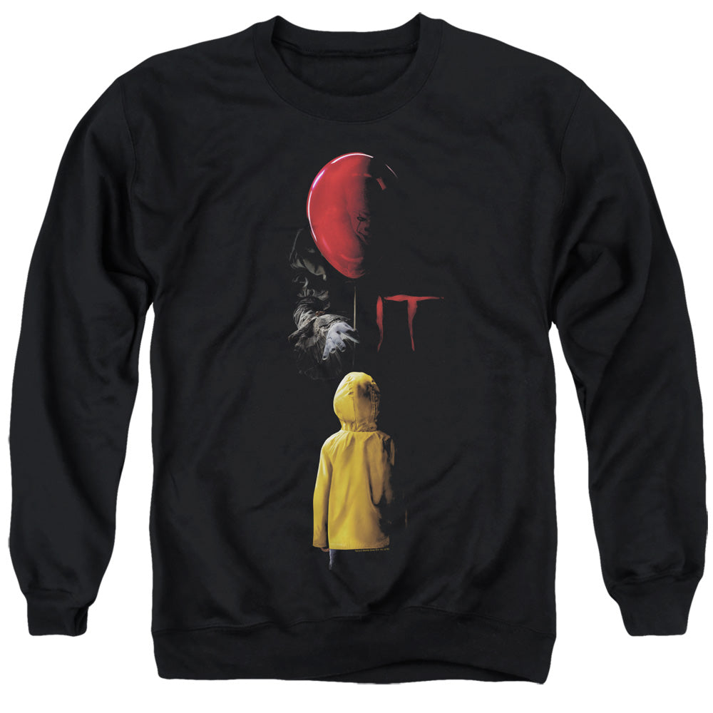 IT Red Balloon Mens Crewneck Sweatshirt Black
