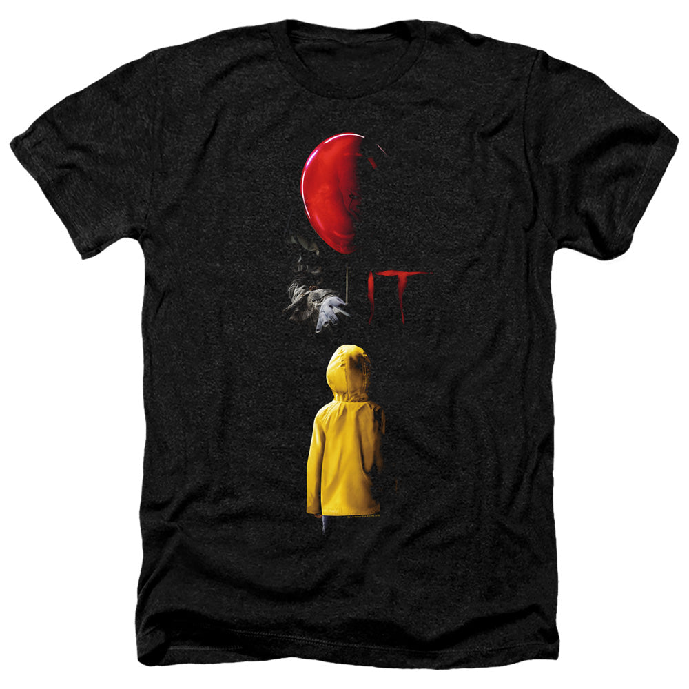 IT Red Balloon Heather Mens T Shirt Black