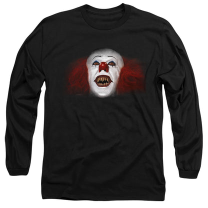 IT 1990 Every Nightmare Youve Ever Mens Long Sleeve Shirt Black