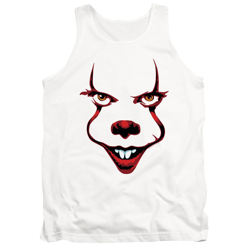 IT 2 Smile Mens Tank Top Shirt White